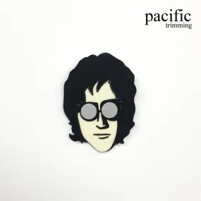 2 3/4" Acrylic John Lennon Patch : PA190180