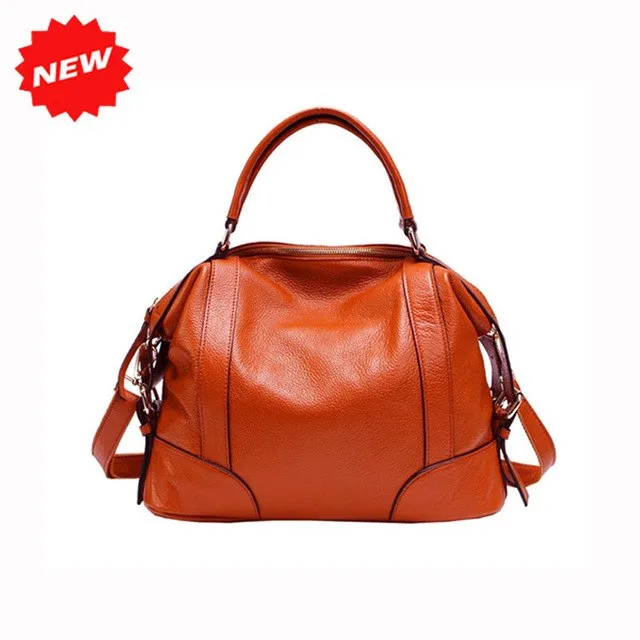 2 Sizes Fashion Tote Bag For Women New Classic Leisure Handbag Genuine Cow Leather Female Messenger