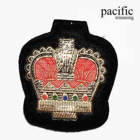 2" Embroidery Crown Patch Sew On : PA190137