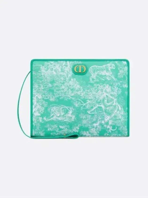 30 Montaigne Dea Pouch Bag Aquamarina