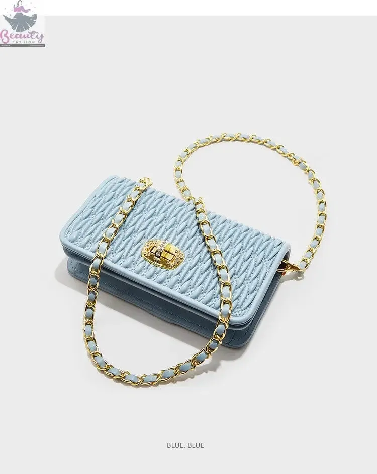 Accessible Luxury  New Arrival Crystal Quilted Women's Bag