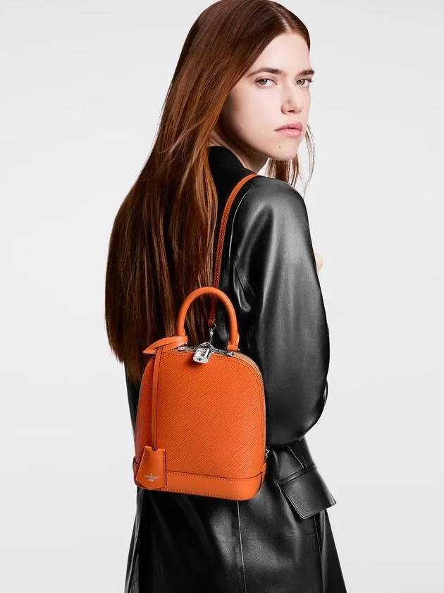 Alma Backpack Epi Orange