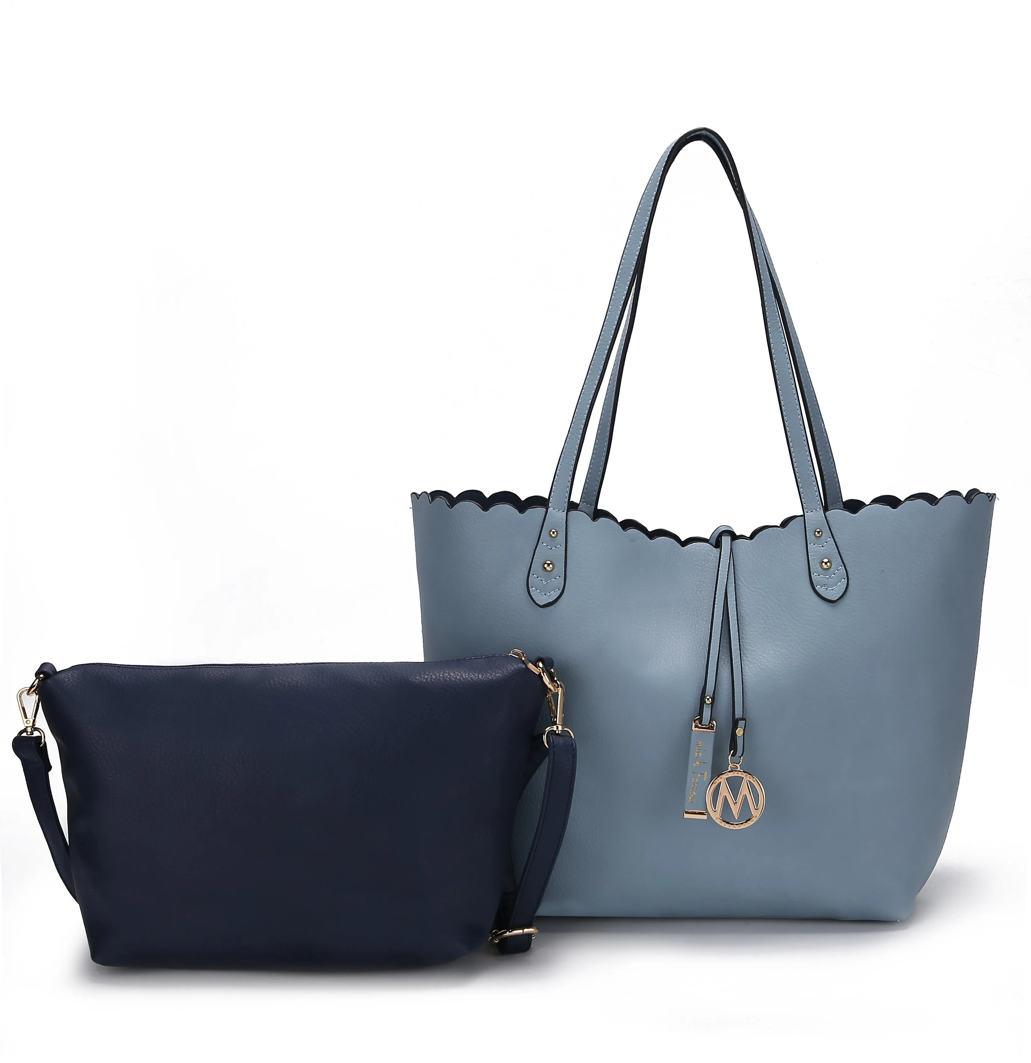 Amahia Reversible Tote Bag and Crossbody Set