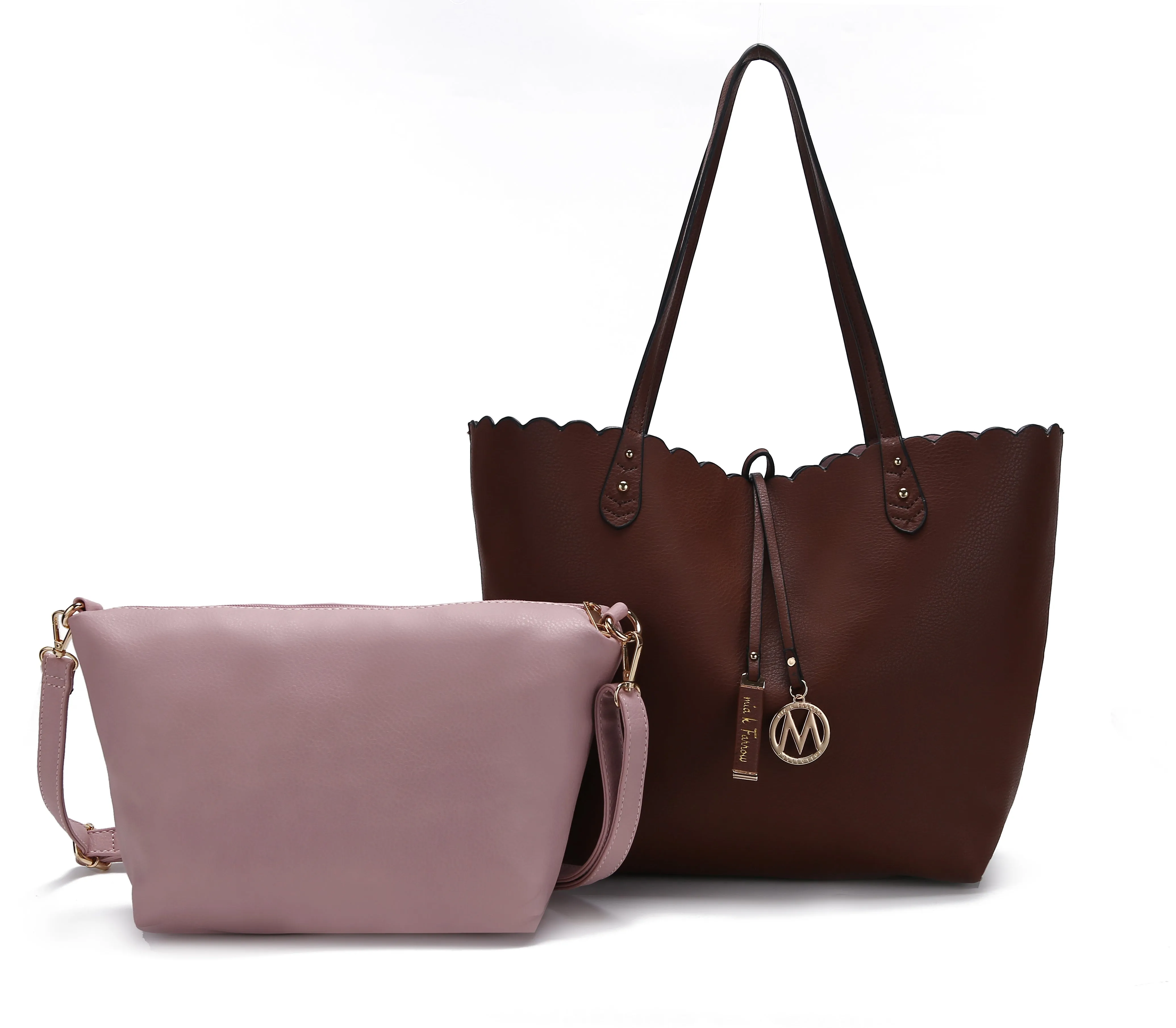 Amahia Reversible Tote Bag and Crossbody Set