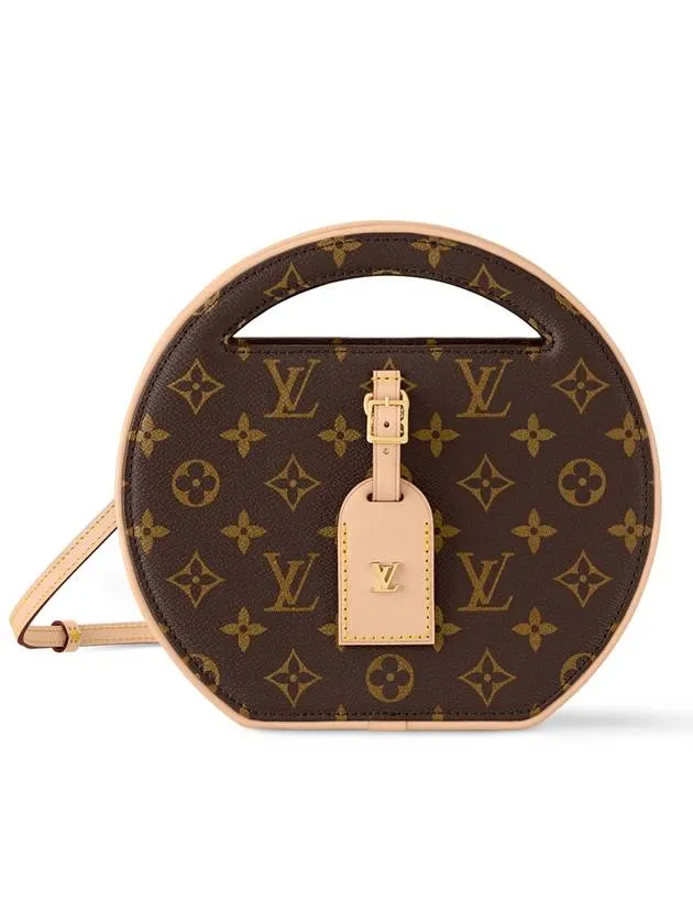 Around Me PM Round Monogram Tote Bag Cross M47117