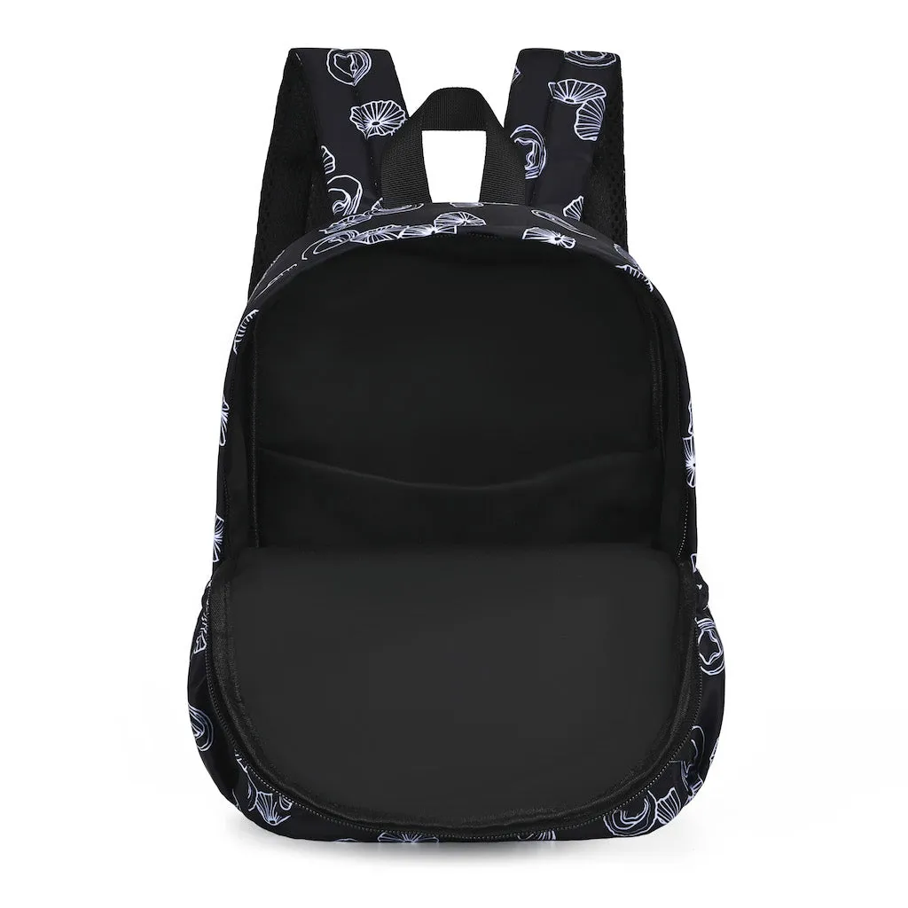 Black Opihi Shells Mini Backpack