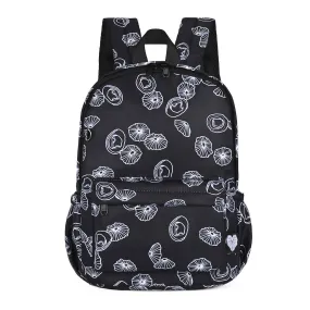 Black Opihi Shells Mini Backpack