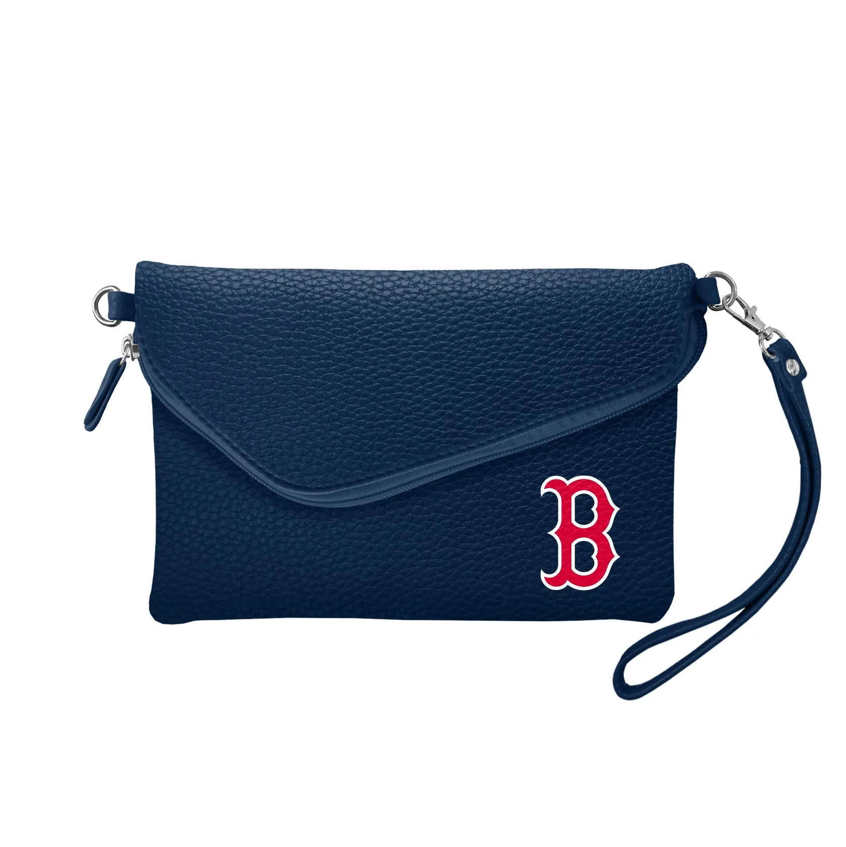 Boston Red Sox Fold Over Crossbody Pebble