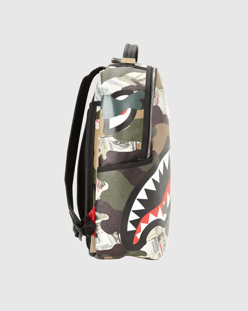 Camo Money Shark Backpack