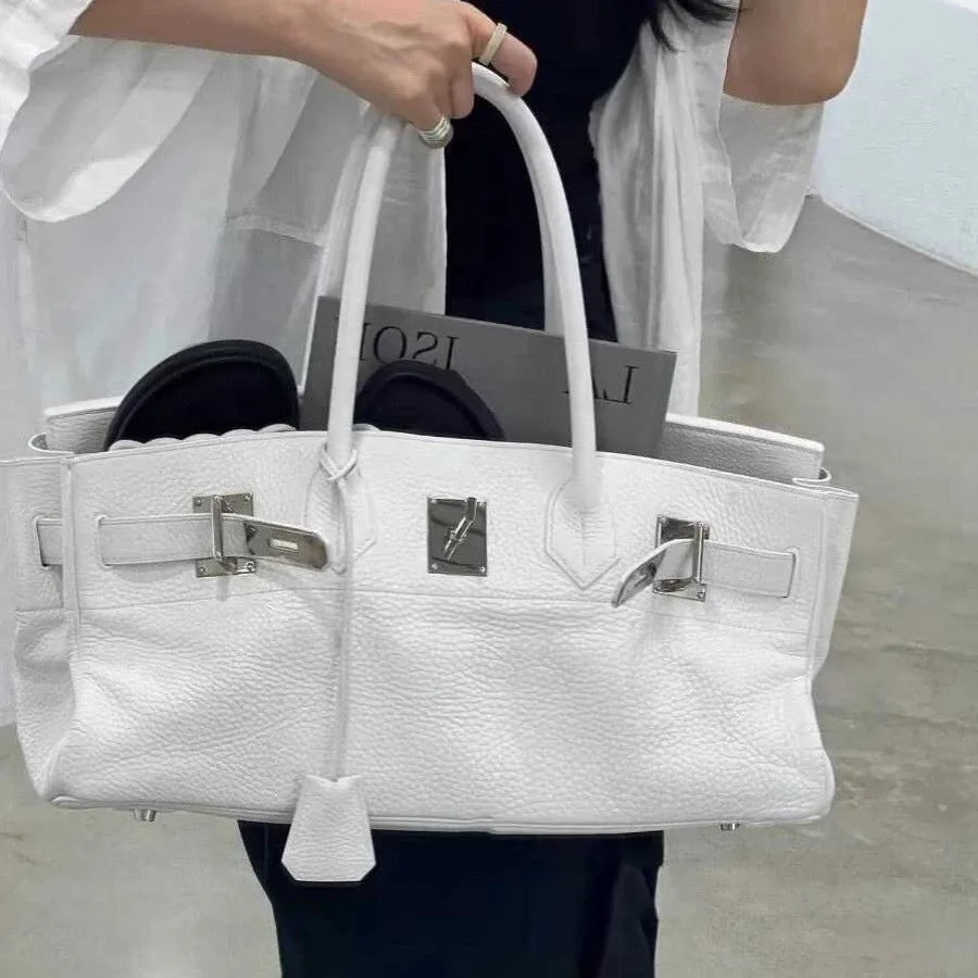 Chelsea White Handbag