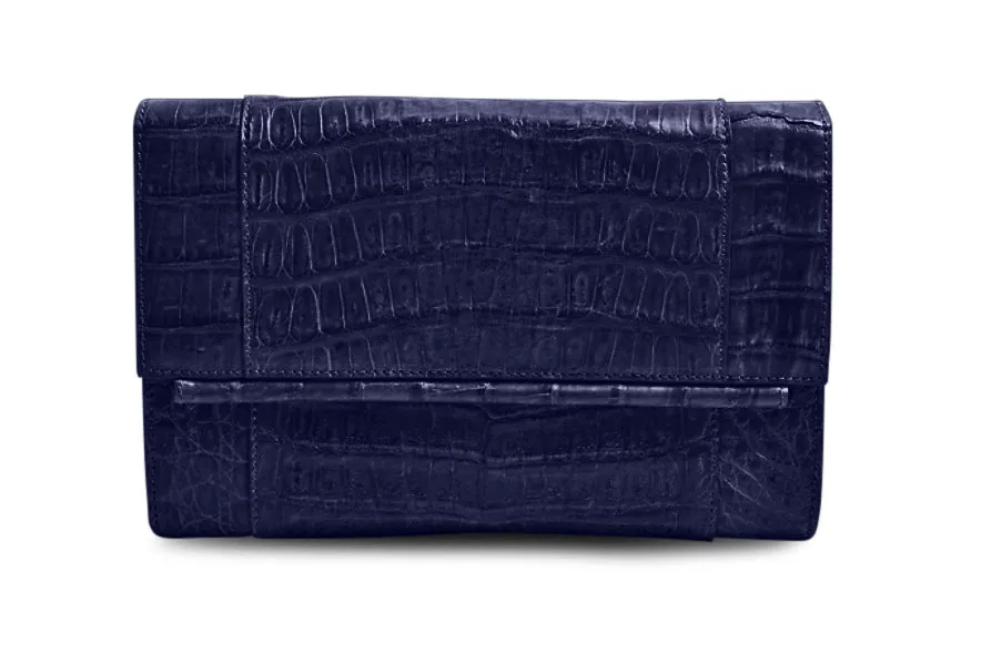 Clara Crocodile Clutch