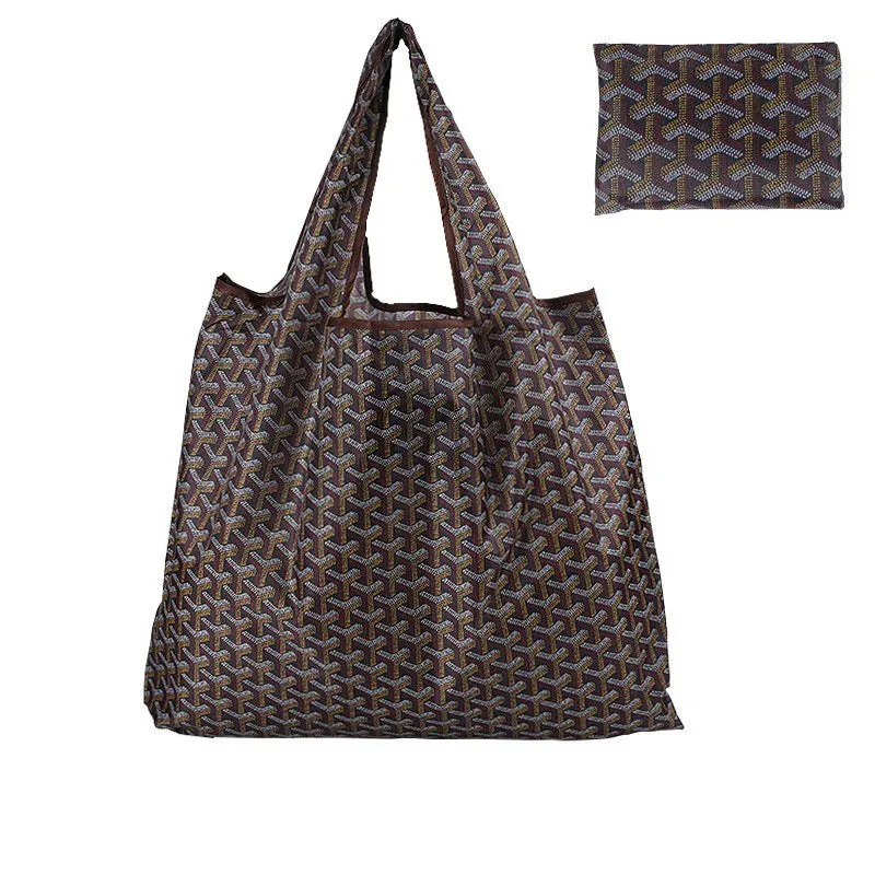 Classic Black Shopping Tote