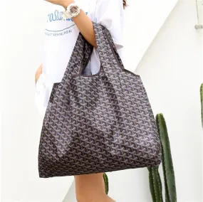 Classic Black Shopping Tote