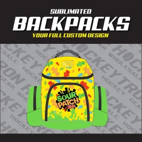 Custom Sublimated Hockey Backpacks - Your Design