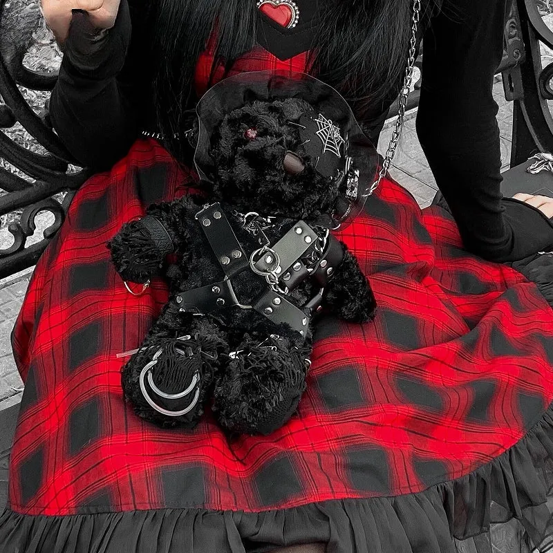 Diablo Harajuku Design Gothic Blood Halloween Bear Lolita Hell Bag