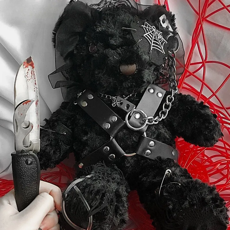 Diablo Harajuku Design Gothic Blood Halloween Bear Lolita Hell Bag