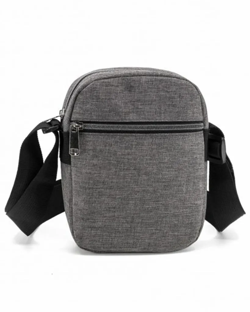 Dual-Zip Heathered Travel's Sling