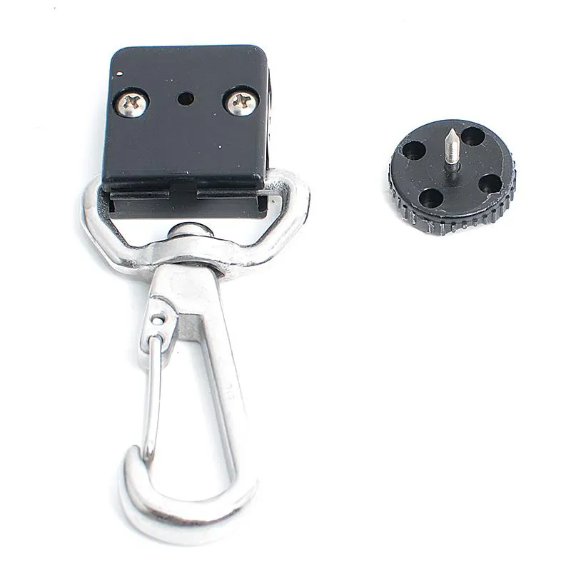 Gear Keeper Add-A-Clip Stainless Steel Swivel Snap Clip