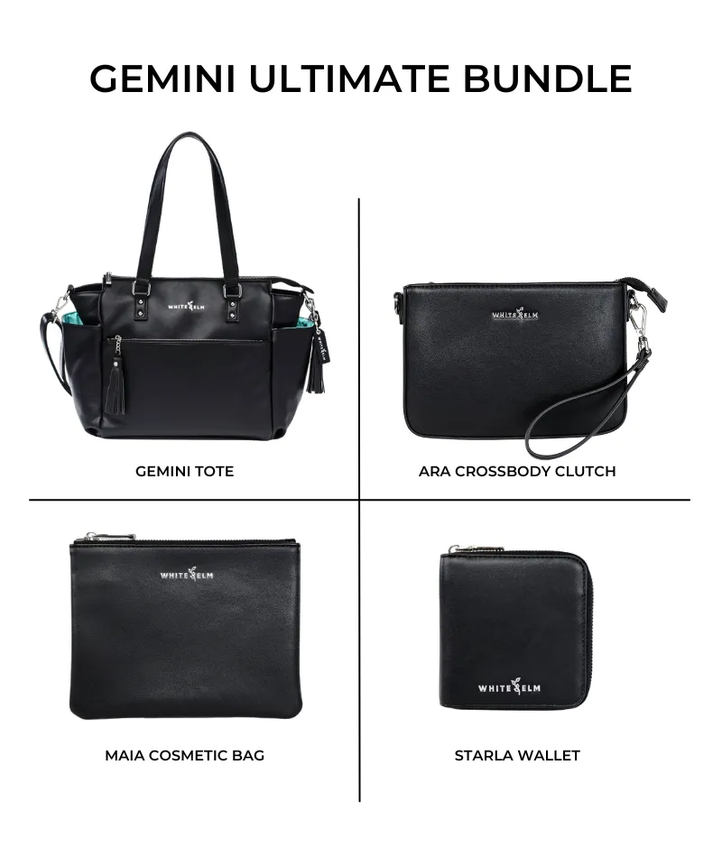 Gemini Convertible Backpack - Black