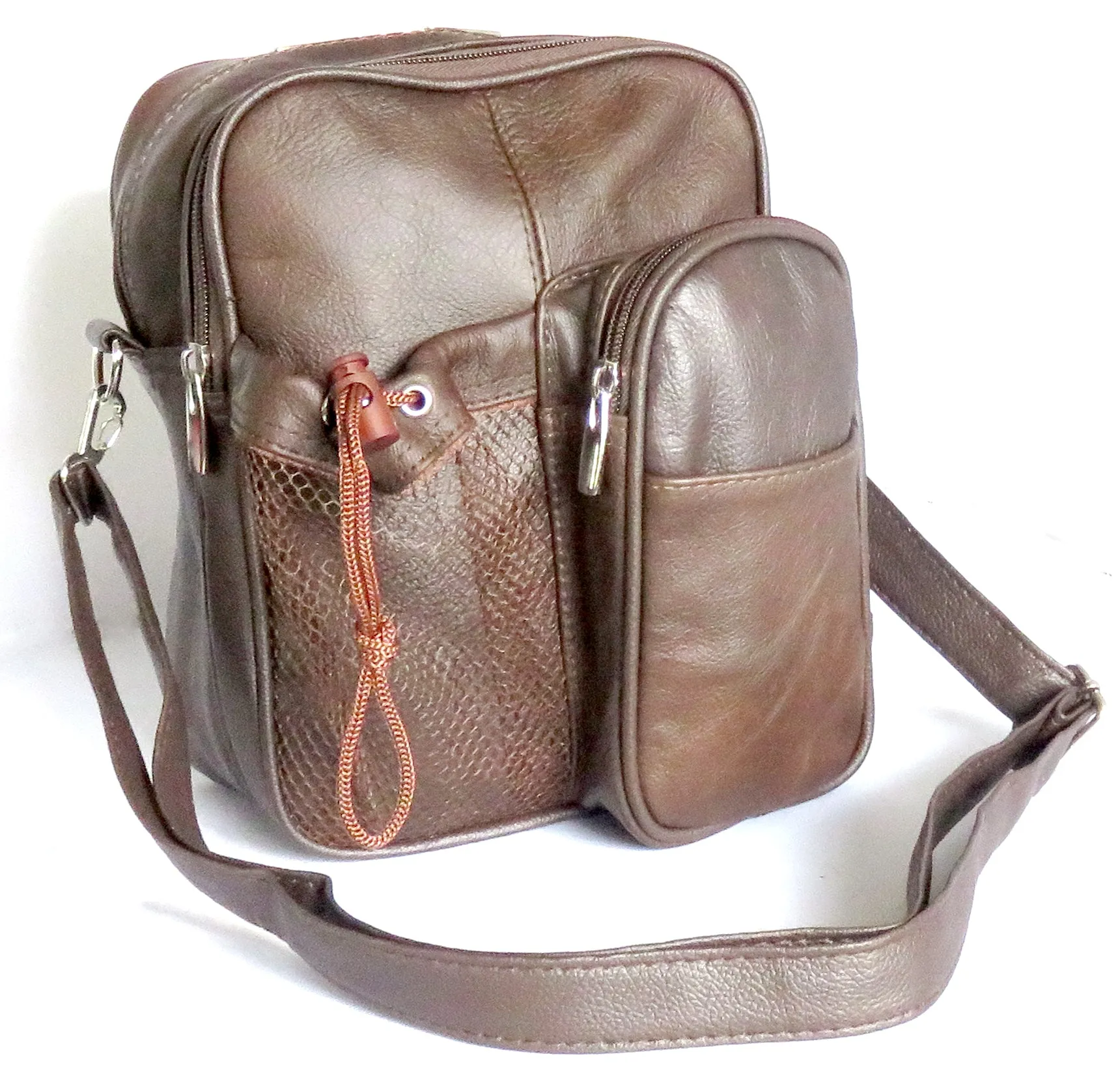 Genuine Leather Unisex cross body