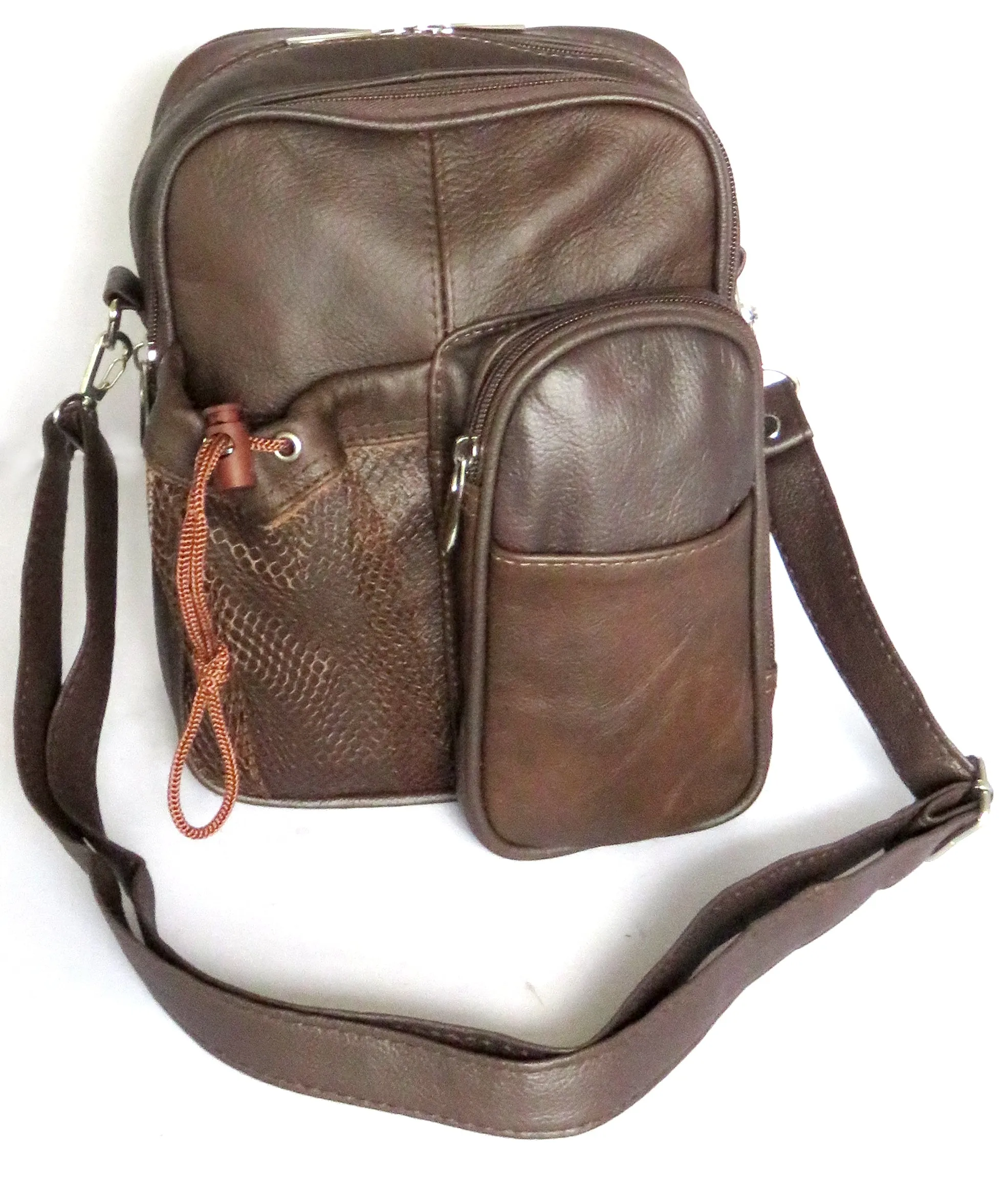 Genuine Leather Unisex cross body