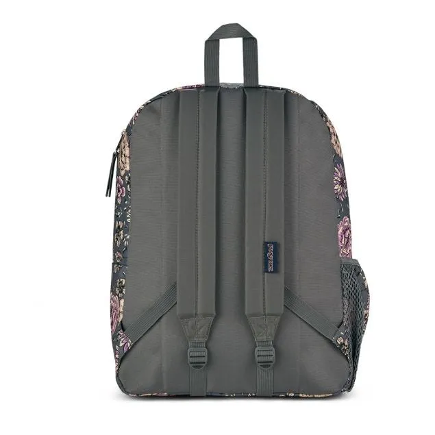 Jansport Crosstown Bag | Boho Floral Graphite Grey