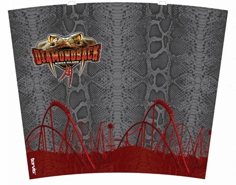 Kings Island Diamondback 24 oz. Tervis Bottle