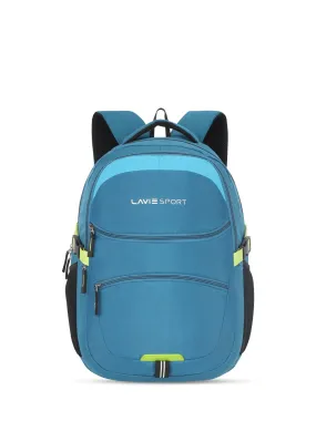 Lavie Sport Ambition 32L Laptop Backpack with Rain cover For Men & Women | Boys & Girls Blue