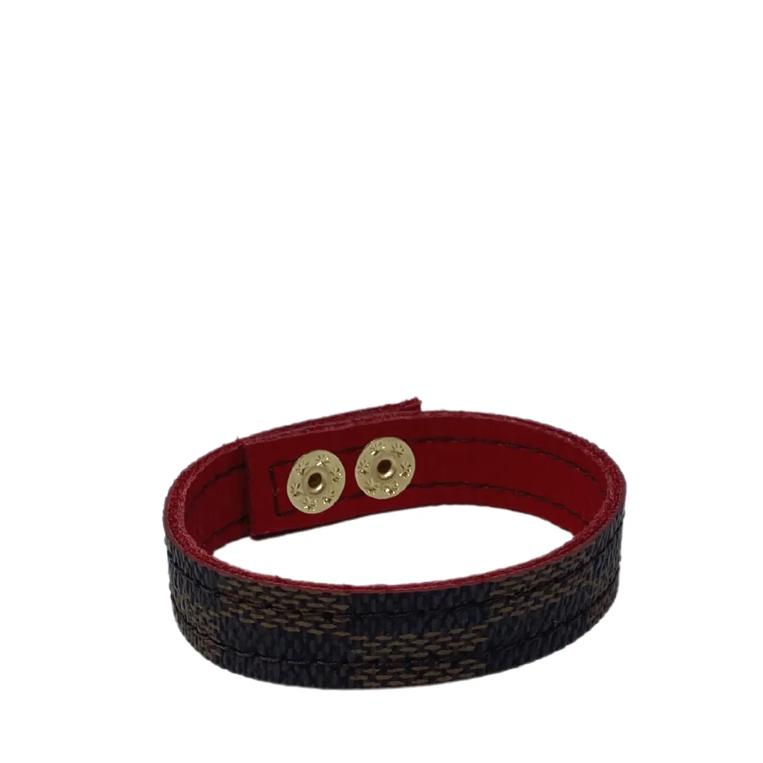 Louis Vuitton Luxury Repurposed Skinny Cuff Bracelet