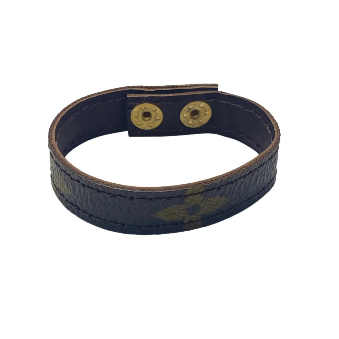 Louis Vuitton Luxury Repurposed Skinny Cuff Bracelet