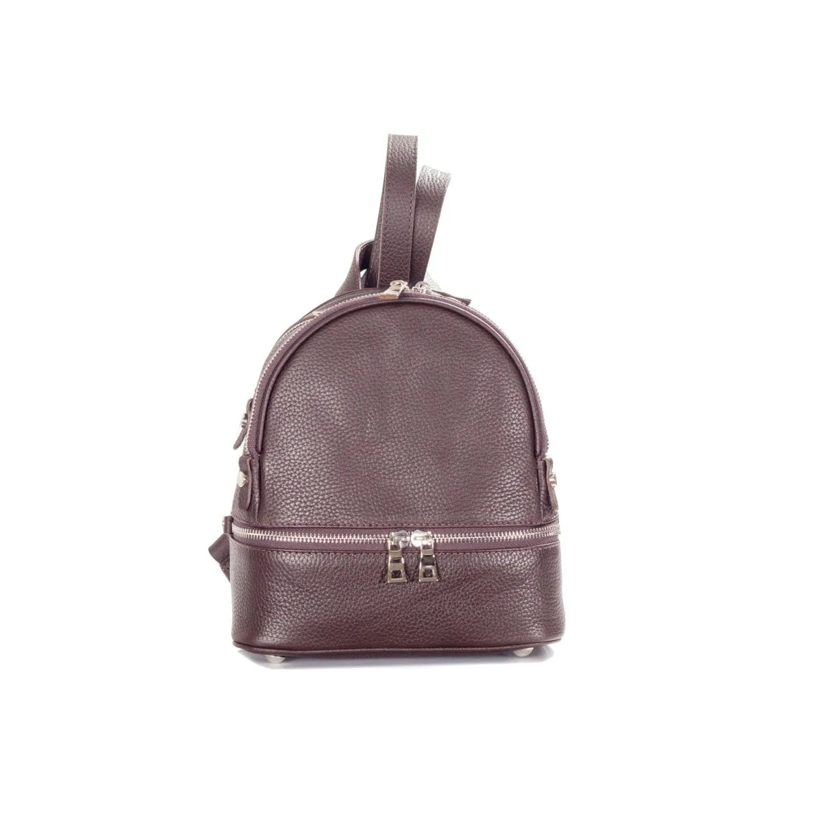 Madi Premium Pebbled Leather Backpack