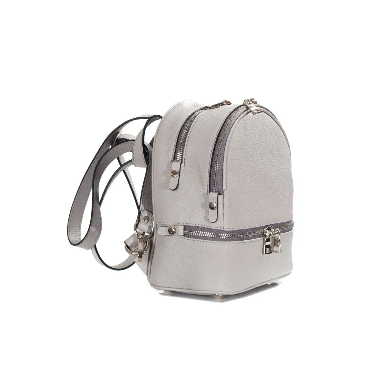 Madi Premium Pebbled Leather Backpack