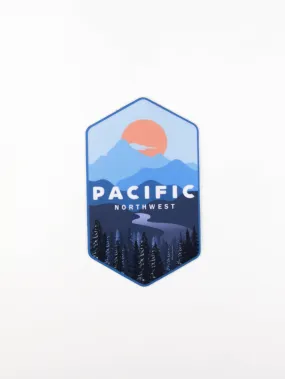 Pacific Northwest Blue Mountains Sticker