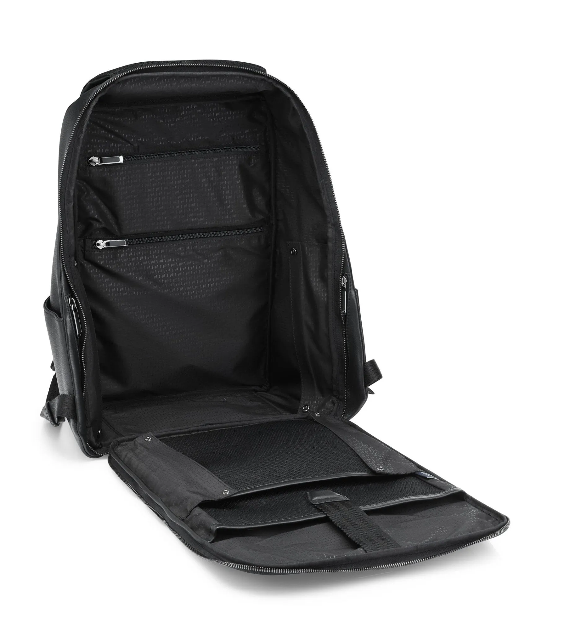 PORSCHE DESIGN Roadster Leather Laptop backpack 15″ | black