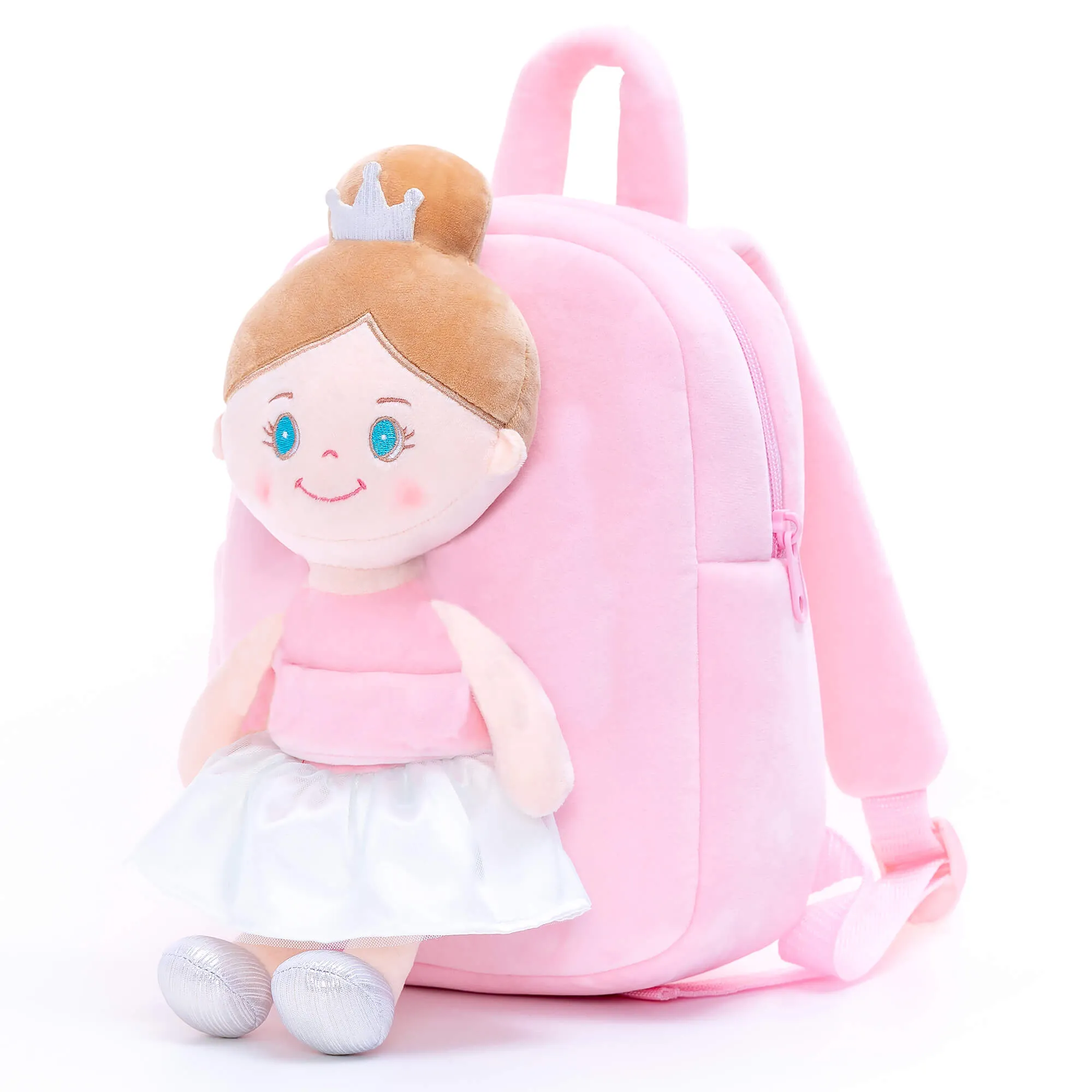 (US Only) Gloveleya 9-inch Angel Girl Doll Backpack Series