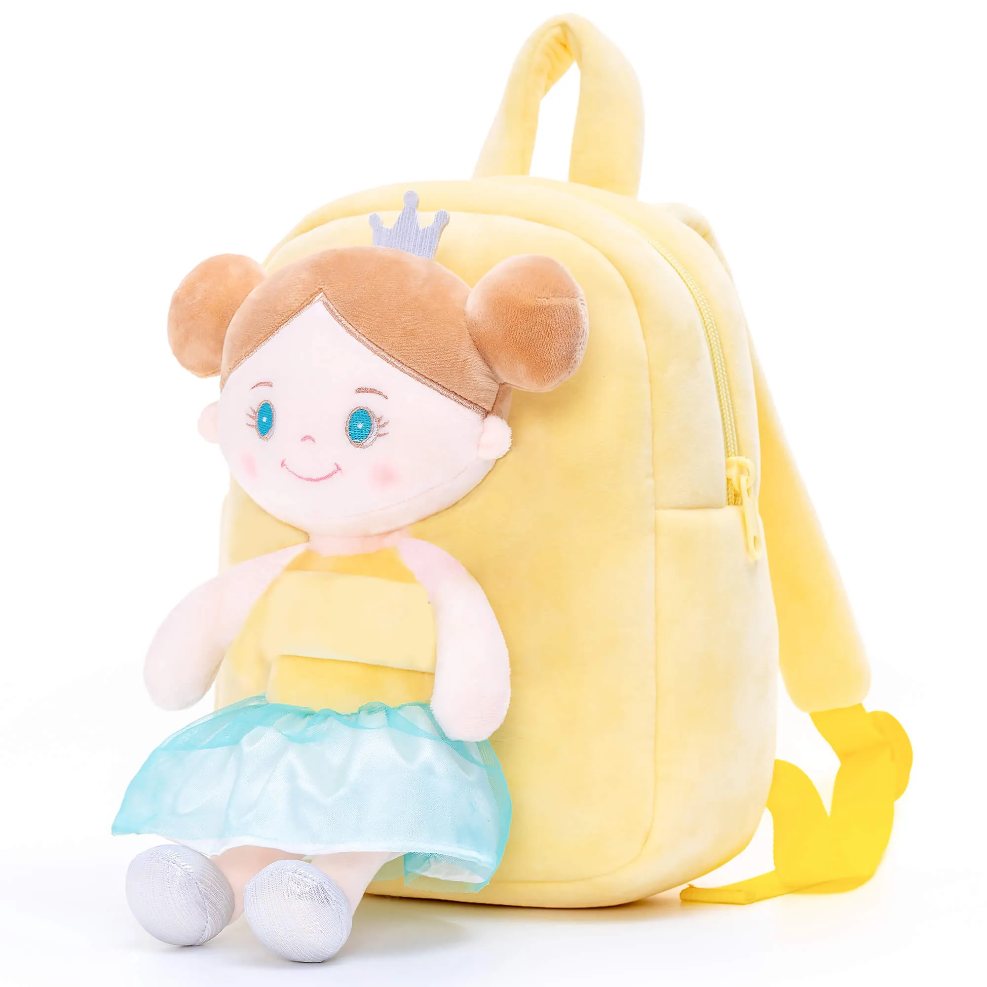 (US Only) Gloveleya 9-inch Angel Girl Doll Backpack Series