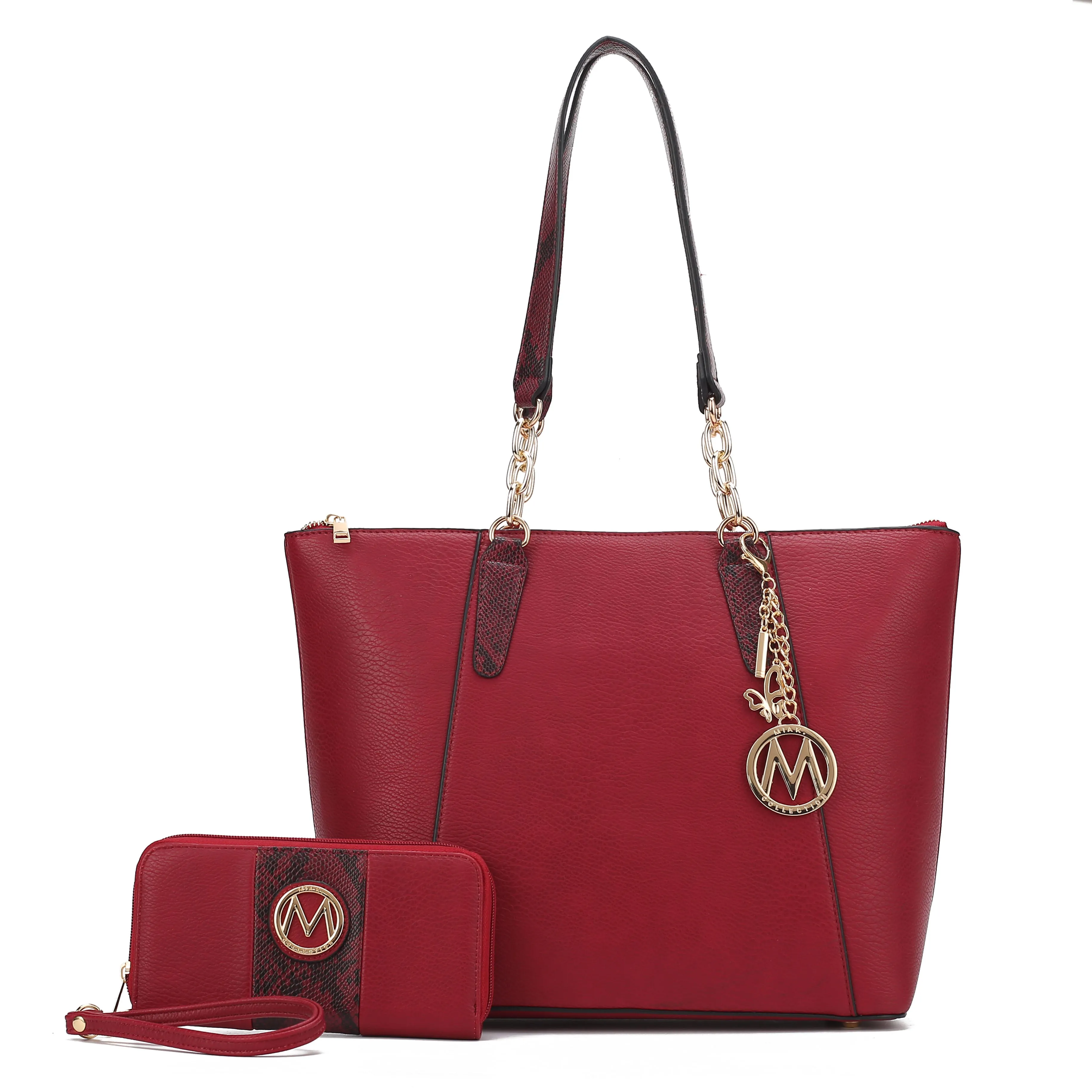 Ximena Tote Bag and Wallet Set